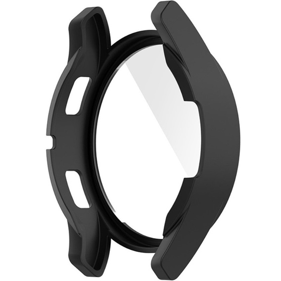 2в1 чехол и защитное стекло для часов Samsung Galaxy Watch 4 44mm, Black