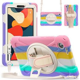 Бронированный чехол с подставкой и ремнем через плечо для Lenovo Tab One