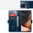 Флип-кейс CASEME для Samsung Galaxy Note 20 Ultra, Waxy Textured, синий