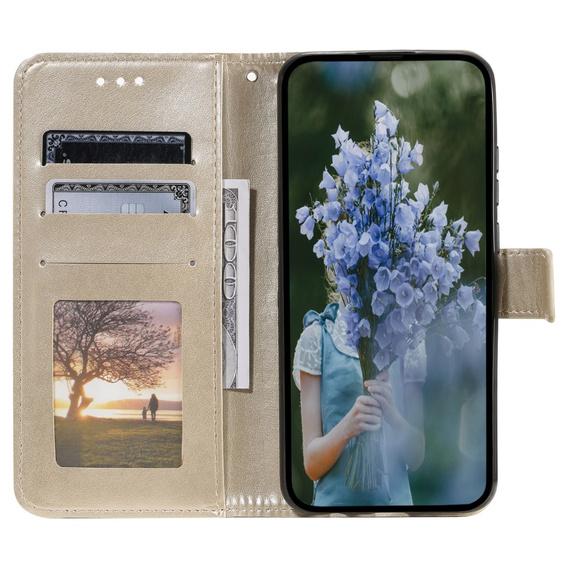 Чохол-книжка для Samsung Galaxy A15, Mandala Flower, м'яти + скло 9H 