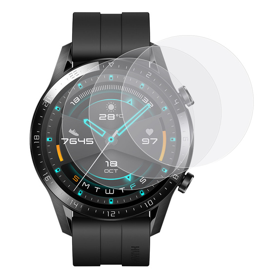 3x Гидрогелевая фольга ERBORD для Huawei Watch GT 2 46mm