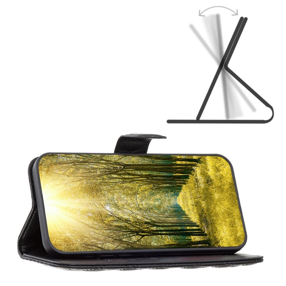 Чохол-книжка для Samsung Galaxy A15, Wallet, BINFEN COLOR, чорний
