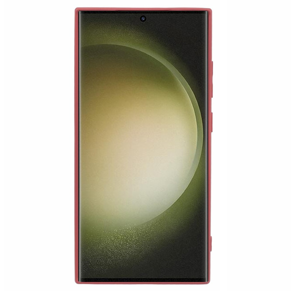 Чoхол до Samsung Galaxy S24 Ultra, Silicone Lite, червоний
