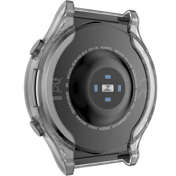 Чехол 2в1 с защитой экрана для часов Huawei Watch GT 2 PRO, Transparent
