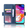 Откидной чехол для Samsung Galaxy A20s, Card Slot, темно-синий