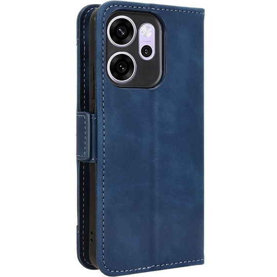 Футляр з клапаном для Oppo Reno 13, Card Slot, чорний