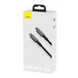 BASEUS Kaбель USB PD100W/QC3.0 Type-C 200cm - Grey/Black