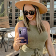 Броньований чохол для Samsung Galaxy S23, Dexnor Full Body (Two Frames), фіолетовий