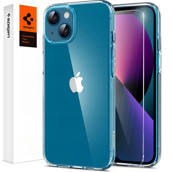 Чехол Spigen до iPhone 13, Liquid Crystal, прозрачный