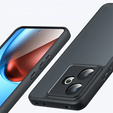 Чoхол до Realme GT 7 / 7T, Fusion Hybrid, прозорий / чорний