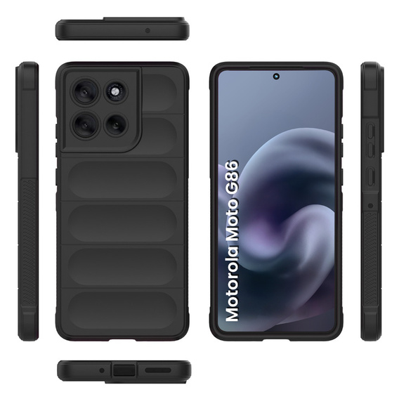 Чoхол до Motorola Moto G86 Power 5G, Gaming Shockproof, чорний