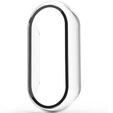 Чехол 2 в 1 + закаленное стекло для Xiaomi Smart Band 10 / 9 / 8, прозрачный
