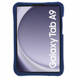 Детский силиконовый чехол для Samsung Galaxy Tab A9 T220 X110 / X117, Armoured, Astronaut, темно-синий