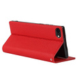 Кожаный чехол для iPhone 7/8/SE 2020/SE 2022, ERBORD Grain Leather, красный