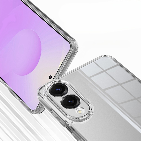 Чoхол до Samsung Galaxy S25 Edge, Fusion Hybrid, прозорий