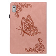 Чехол для Lenovo Tab M9, Butterfly, розовый