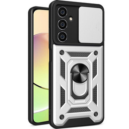 Чехол NOX Camera Slide Samsung Galaxy A05s, CamShield Slide, серебряный