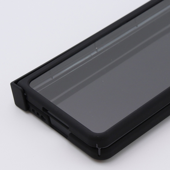 Чехол для Samsung Galaxy Z Fold5 5G, со стеклом, черный