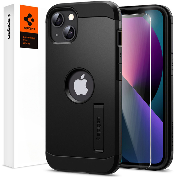Чехол Spigen до iPhone 13, Tough Armor, чёрный