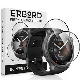 2x Гібридне скло ERBORD для Amazfit Balance