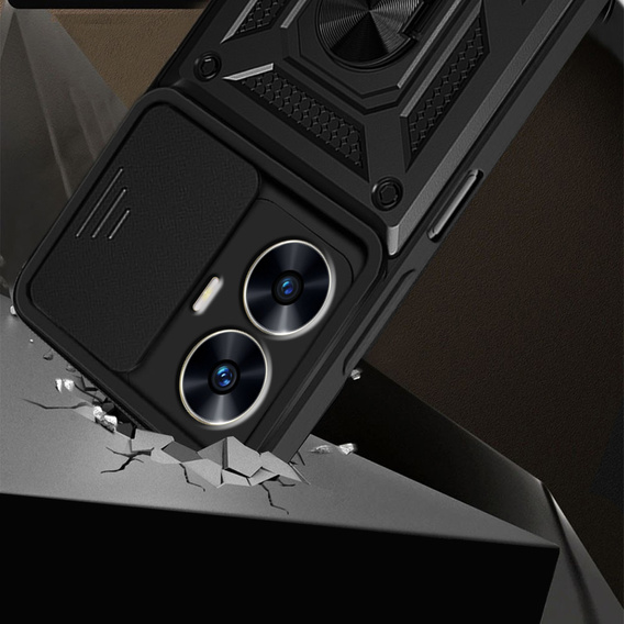 Чохол NOX Camera Slide Realme C55, CamShield Slide, чорний
