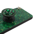 Чохол Epoxy Gold iPhone 7/8, Green