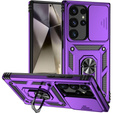 Чехол NOX Camera Slide Samsung Galaxy S24 Ultra, CamShield Slide, фиолетовый