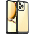 Чехол до Realme C51, Fusion Hybrid, прозрачный / черный