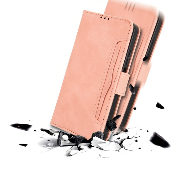 Откидной чехол для Realme 14 5G / Realme 14T 5G, Card Slot, розовый