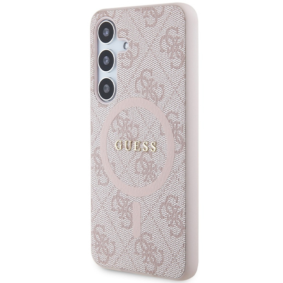 Чохол Guess HC MagSafe PU 4G Ring Classic Logo для Samsung Galaxy S24