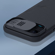 бронированный чехол Nillkin для iPhone 15 Plus, CamShield Pro, чёрный