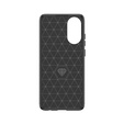 Чехол до Oppo A78 4G, Carbon, чёрный