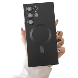 Магнитный корпус до Samsung Galaxy S24 Ultra, MagSafe, чёрный