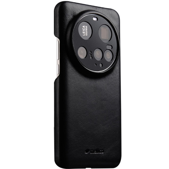 Чохол MELKCO для Xiaomi 15 Ultra, шкіра, чорний