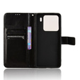 Футляр з клапаном для Xiaomi 15, Crazy Horse Wallet, чорний
