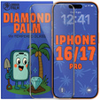 Закаленное стекло Diamond Palm для iPhone 17 Pro / 17 / 16 Pro