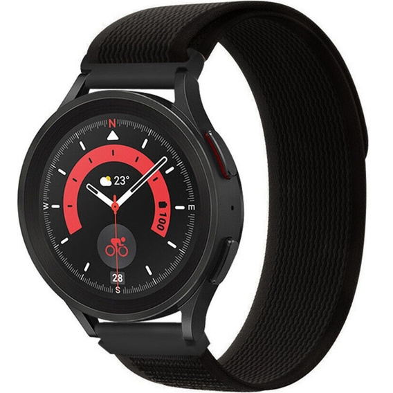 Ремешок Nylon до Samsung Galaxy Watch Active 22mm, Black