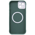 Чохол для iPhone 15, ERBORD Armor Mag, зелений