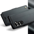 Чехол-флип CASEME Litchi Wallet для Samsung Galaxy Z Fold7 5G