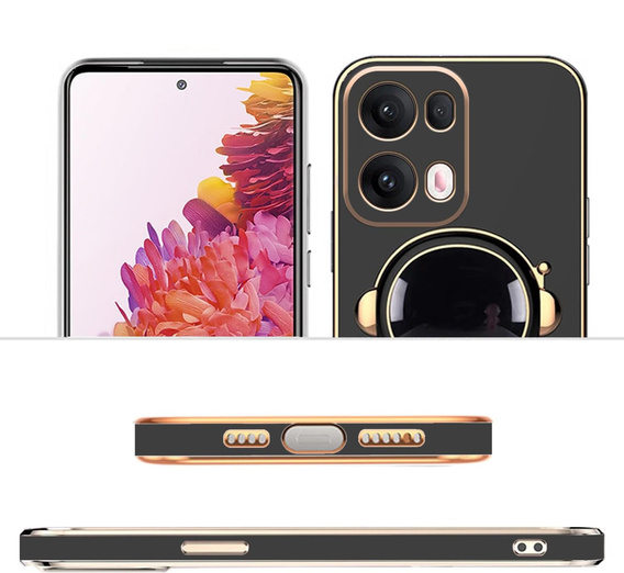 Чoхол до Oppo Reno 13 Pro, Astronaut, чорний