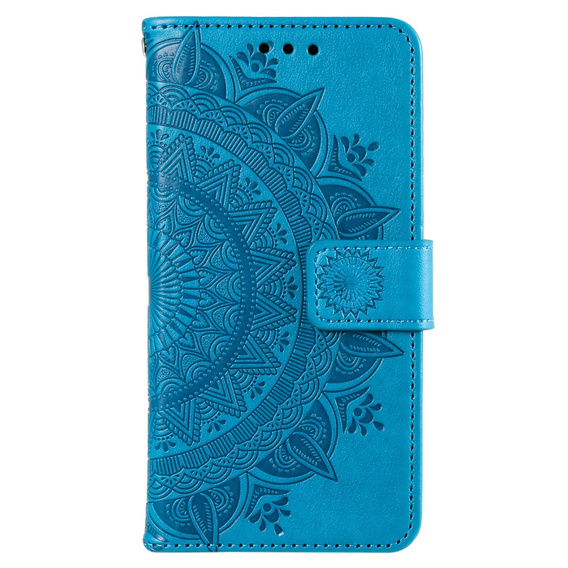 Откидной чехол для Realme 12 Pro 5G / 12 Pro+ 5G, Mandala, синий