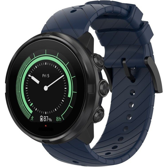 Силиконовый ремешок для Suunto 9 24 mm - Dark Blue