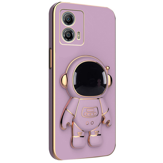 Чoхол до Motorola Moto G53 5G, Astronaut, фіолетовий