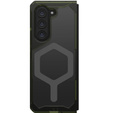 Чехол Urban Armor Gear до Galaxy Z Fold 5 5G, Plyo MagSafe, прозрачный / зеленый