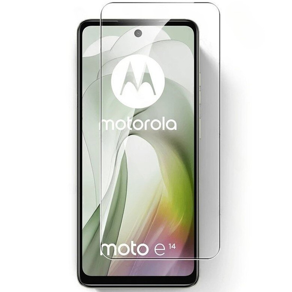 Закаленное стекло 9H для Motorola Moto E14