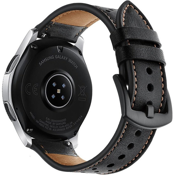 Кожаный ремешок для Samsung Galaxy Watch 42mm - Black