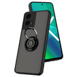 Чохол для Motorola Moto G24 / G24 Power / G04, Frosted Ring, чорний