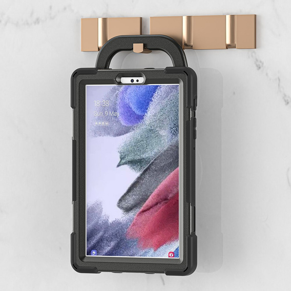Дитячий чохол для Samsung Galaxy Tab A7 Lite, броньований з ремінцем, м'яти
