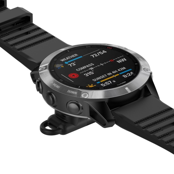 Міні-роз'єм / адаптер для Garmin Fenix 7, Venu 2 Plus, Instinct 2, Black
