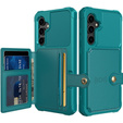 Чехол для Samsung Galaxy S23 FE, Card Holder Kickstand, зелёный